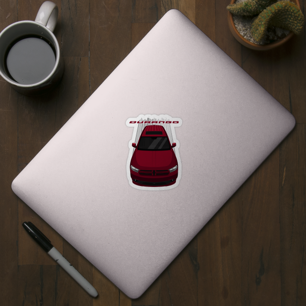 Dodge Durango 2014 - 2020 - Octane Red by V8social